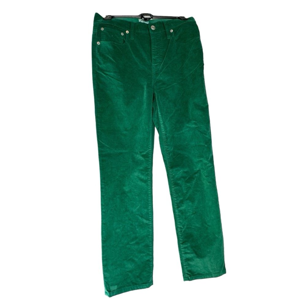 J.Crew Plush Corduroy Pants - True Green, Size 26